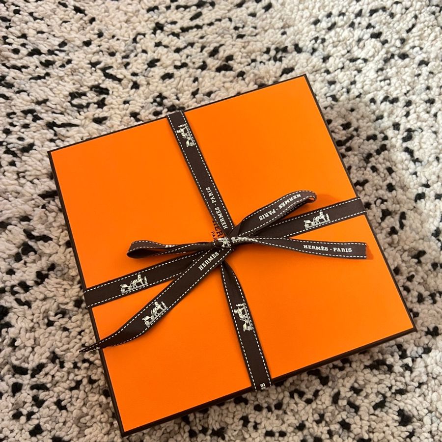 Hermes 雙面雙色 金釦24mm皮帶-2