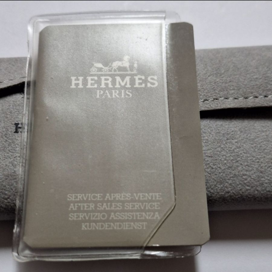 Hermes Cape Cod 22mm 皮革腕錶-11