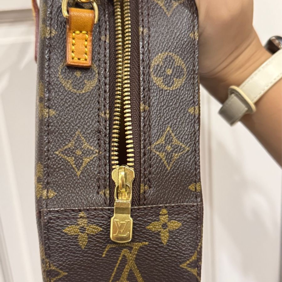 LV vintage 豆腐包 方包 可肩背/手提-5