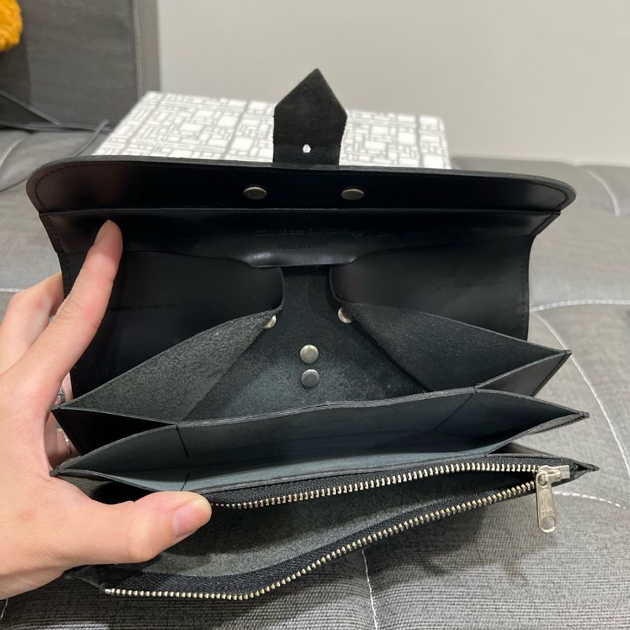 COMME des GARCONS 純牛皮長夾-4