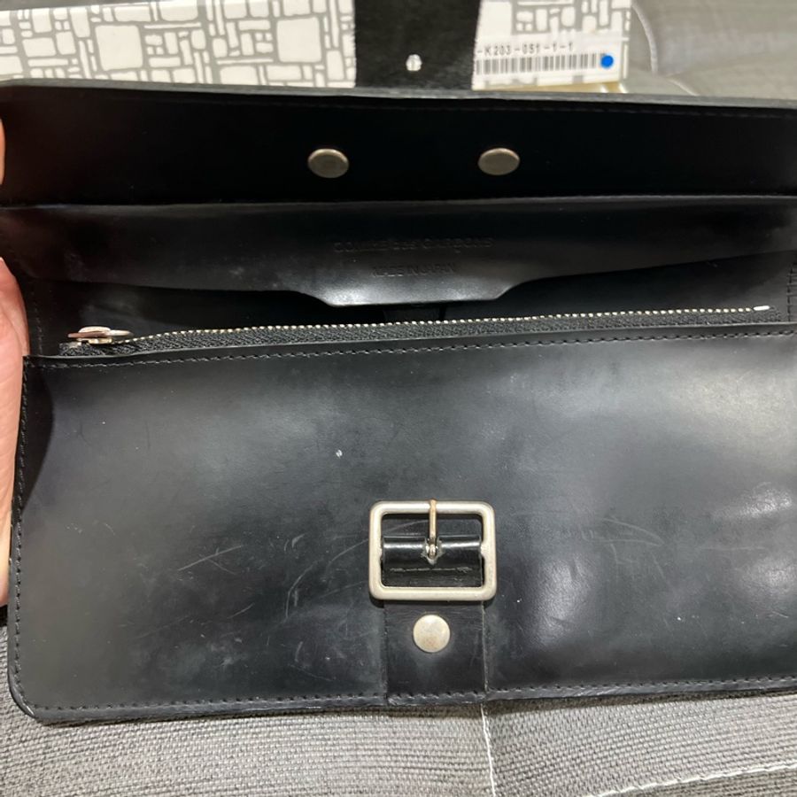 COMME des GARCONS 純牛皮長夾-15