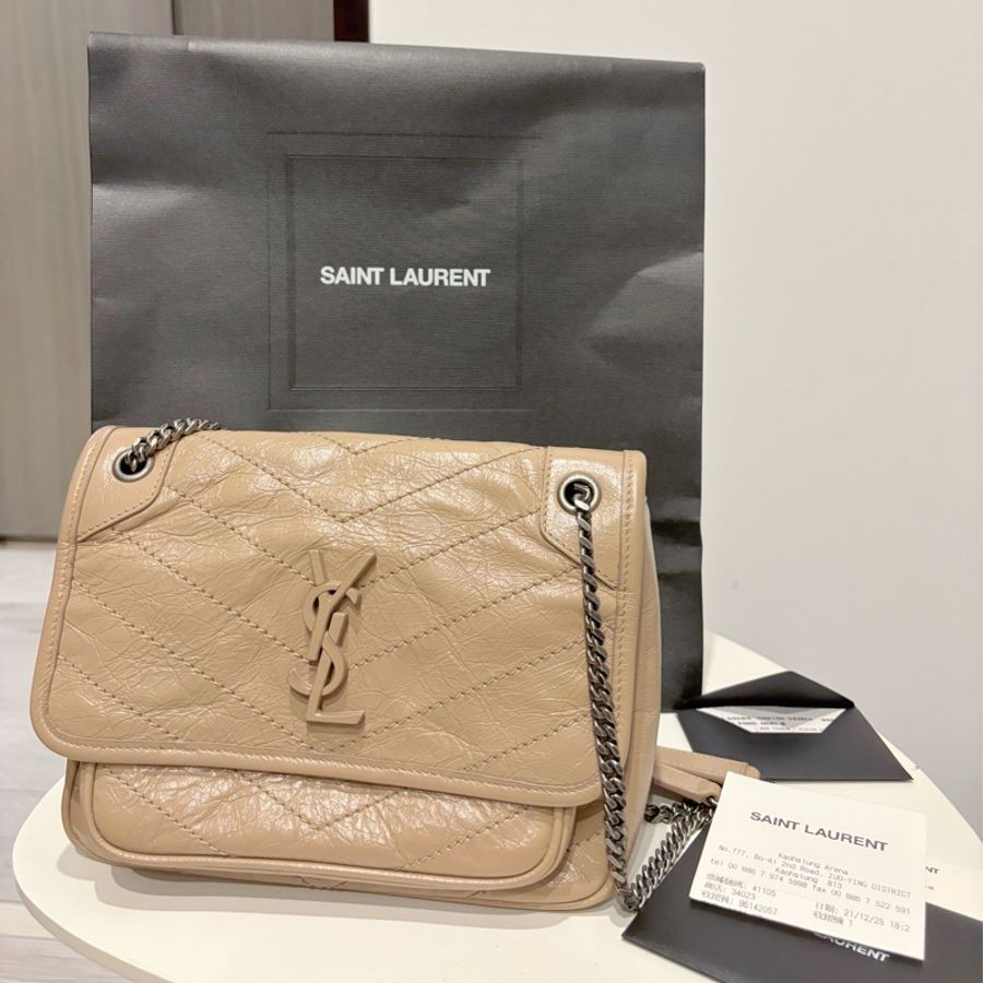 YSL niki baby 奶茶色-0