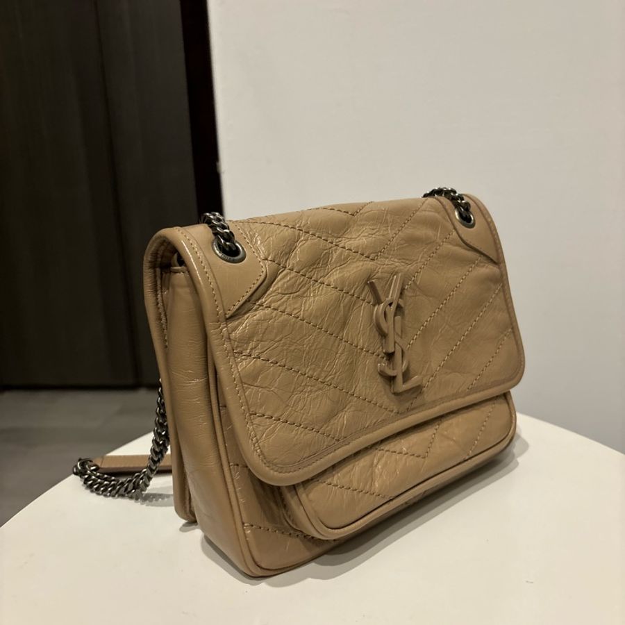 YSL niki baby 奶茶色-2