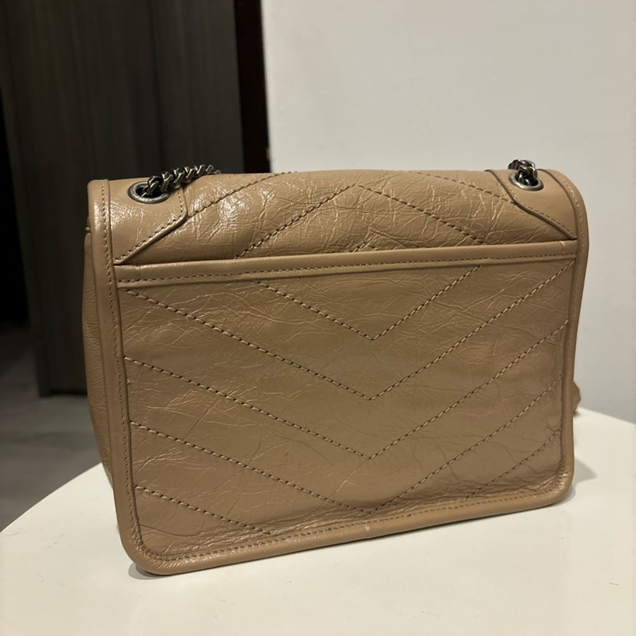 YSL niki baby 奶茶色-6