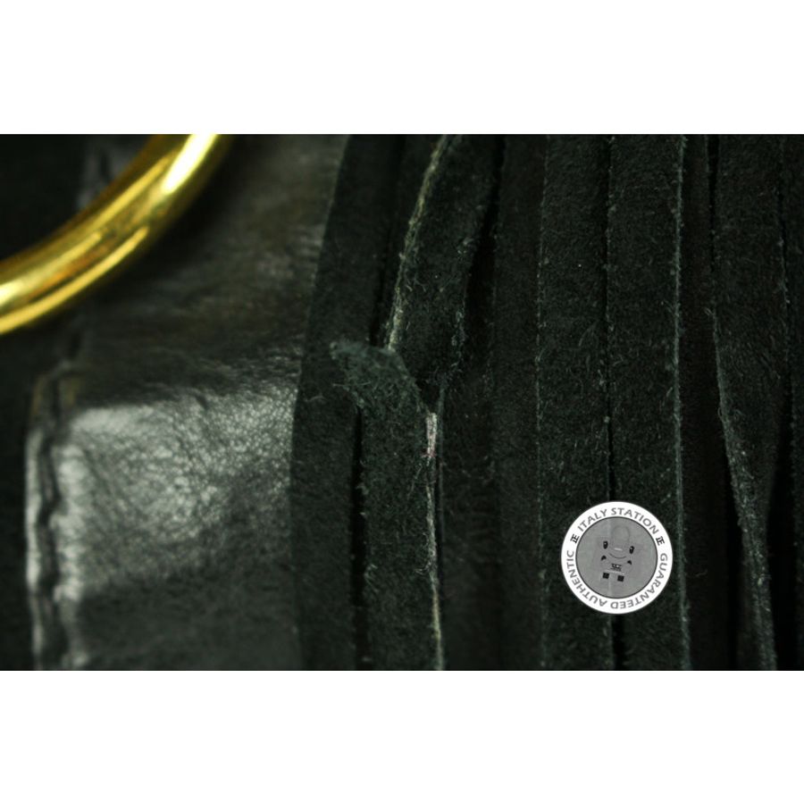 Gucci 207301 Black Leather Tote Bag Ghw-3