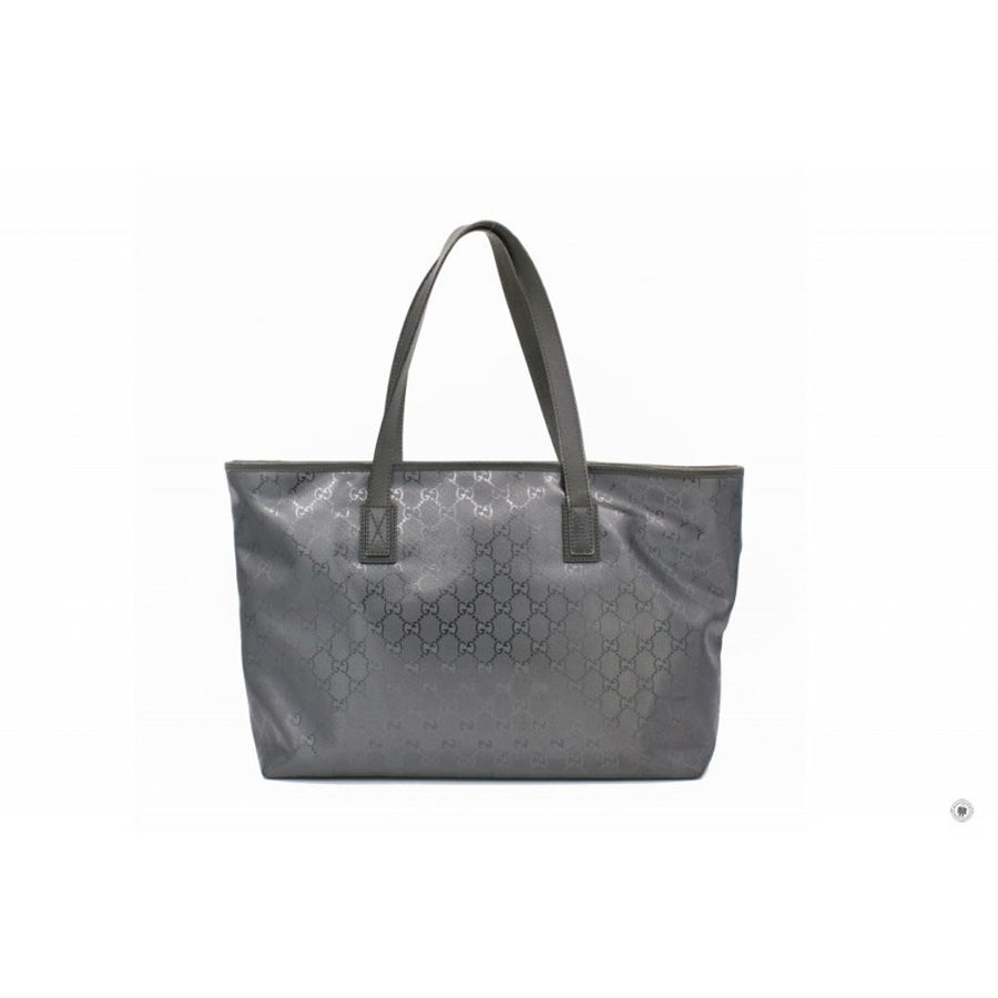 Gucci 211137 FU49N Medium Tote Grey GG Imprime Medium Tote Bag Shw-3