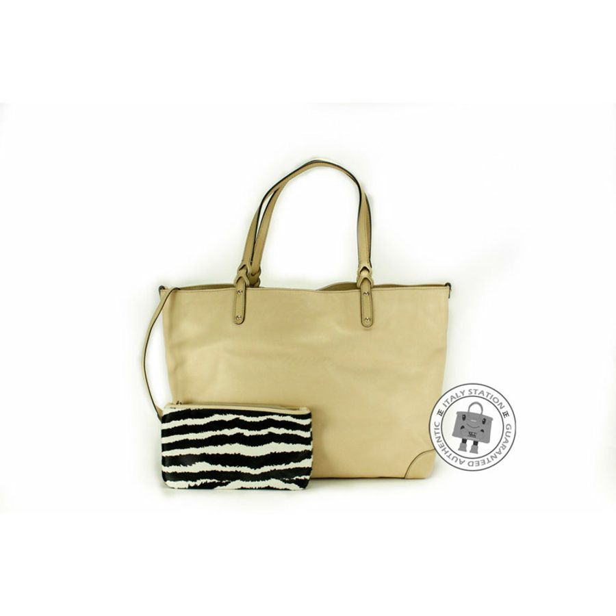 Gucci 247207 ALV9G Gucci Craft Detachable Pocket Beige / 9969 Leather Large Shoulder Bags Ghw-1