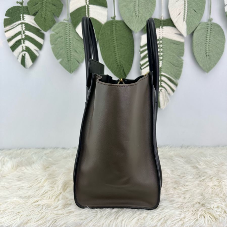 Celine 蛇皮 笑臉包 底31cm 手提包 ToteBag 托特包 大包-2