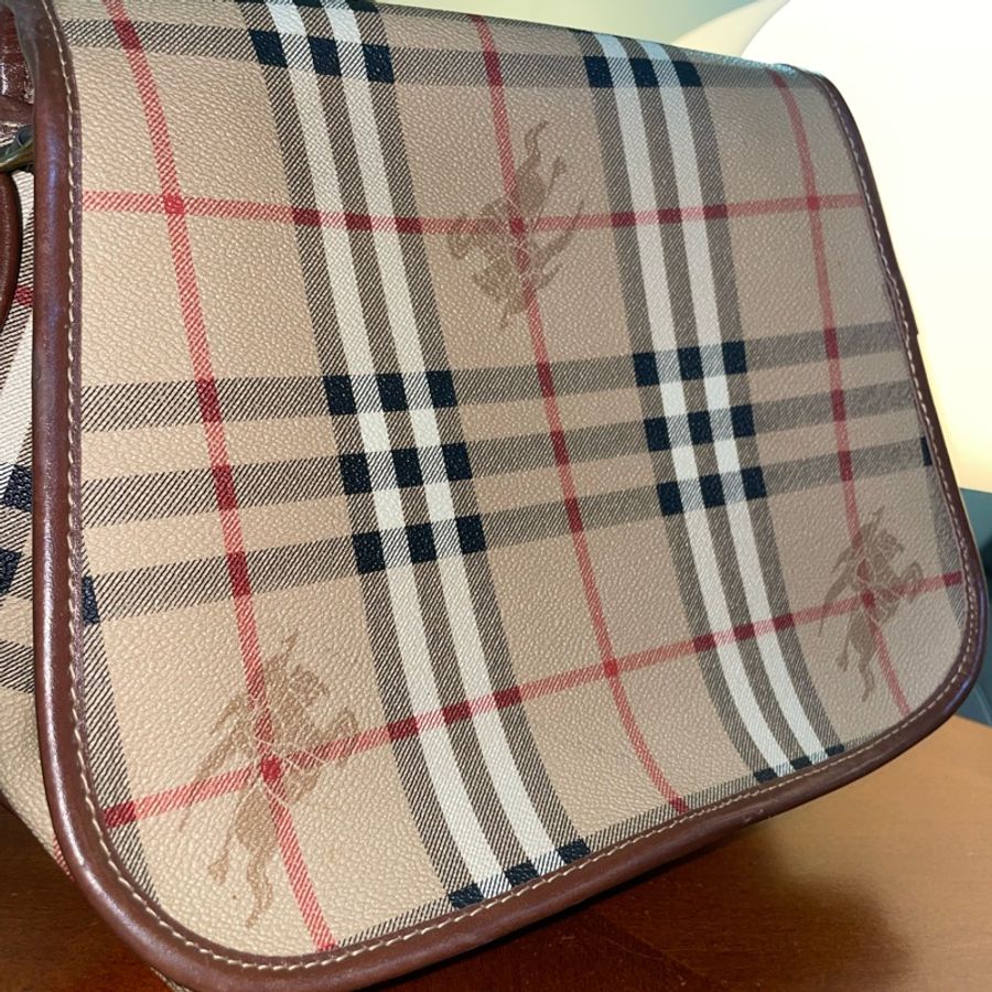 Burberry 戰車馬鞍包-8