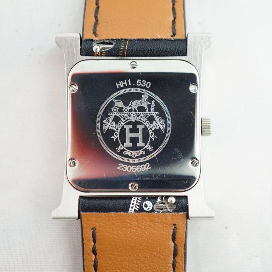 Hermes 愛馬仕 HH1.530 全鑽圈石英女錶-4