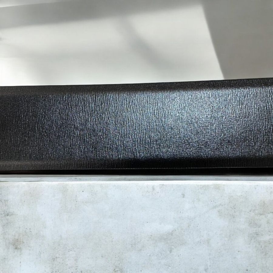VALENTINO 金扣雙面皮帶/黑藍/4CM-4