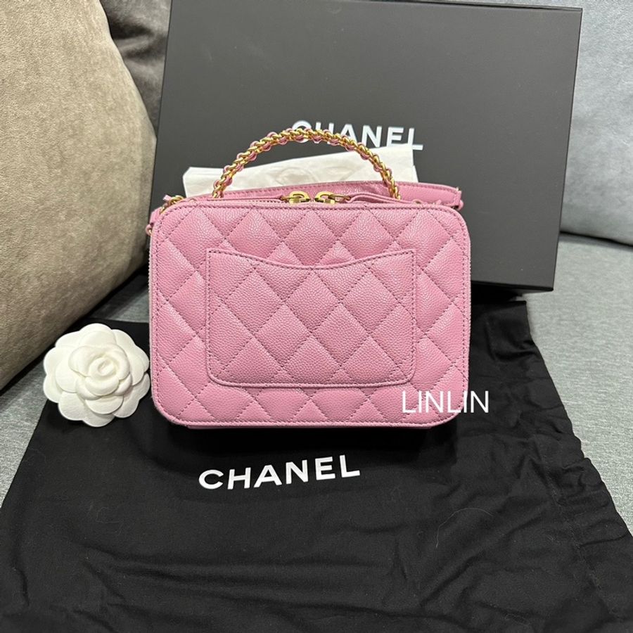 CHANEL 22S金屬鏤空手柄相機包-1