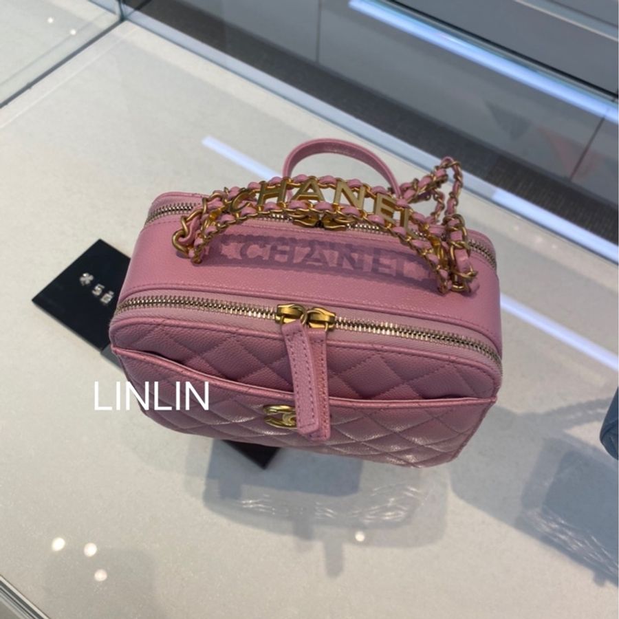 CHANEL 22S金屬鏤空手柄相機包-4