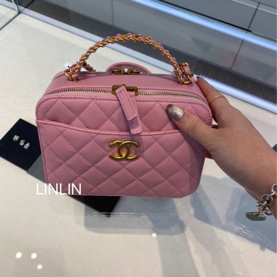CHANEL 22S金屬鏤空手柄相機包-5