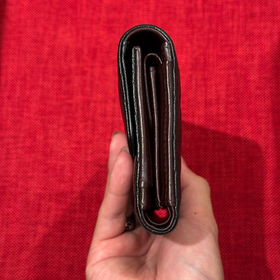 #全網最低 🈶購證 Chanel黑金荔枝牛皮長夾🖤近新閒置未使用🔥-4