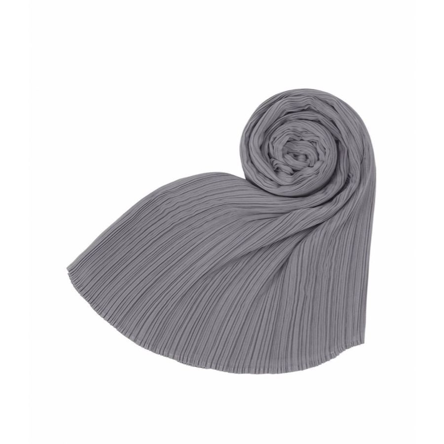 PLEATS PLEASE ISSEY MIYAKE (white)皺褶披肩-1