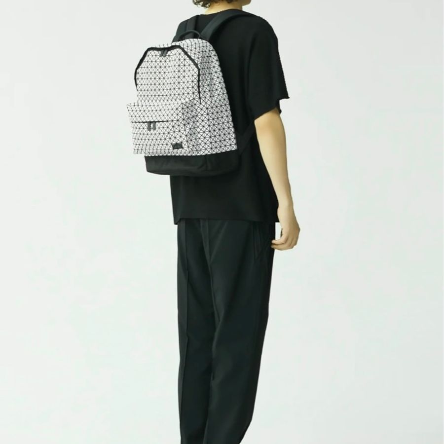 BAO BAO ISSEY MIYAKE- DAYPACK 三宅一生 後背包(Light Gray)-4