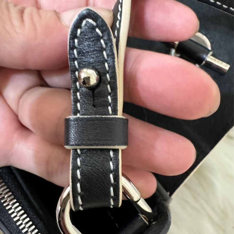 LV CHAINIT 限量走秀款 老花拼黑色 鎖頭包-25