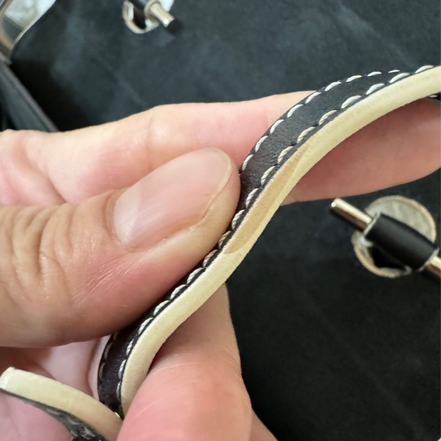 LV CHAINIT 限量走秀款 老花拼黑色 鎖頭包-26