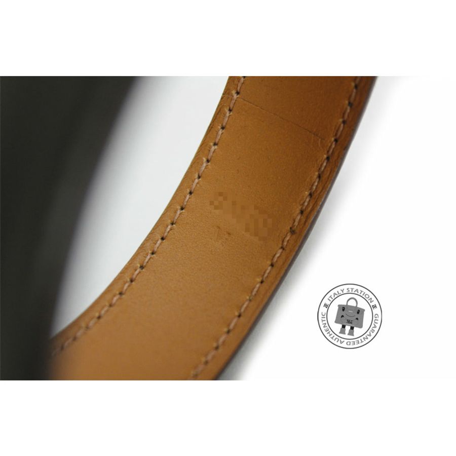 Hermes Astral Grey Leather M Bracelet-2