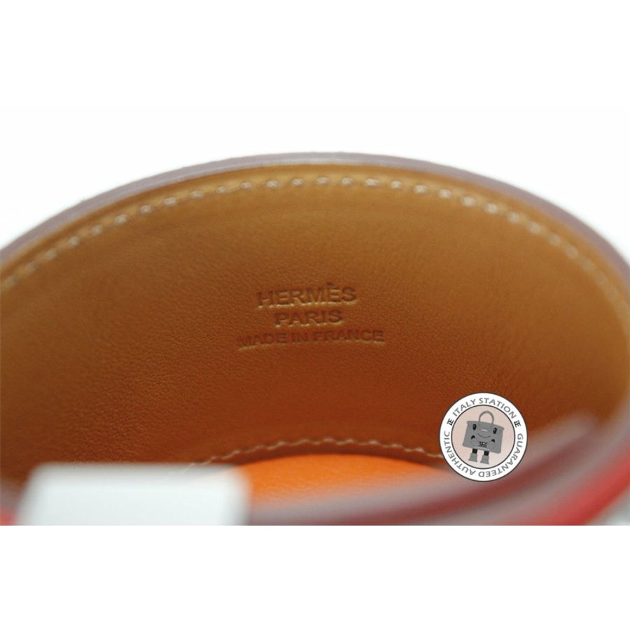 Hermes Collier DE Chien Cuff Cdc Capucine / CK9T Swift Small Bracelet Phw-1