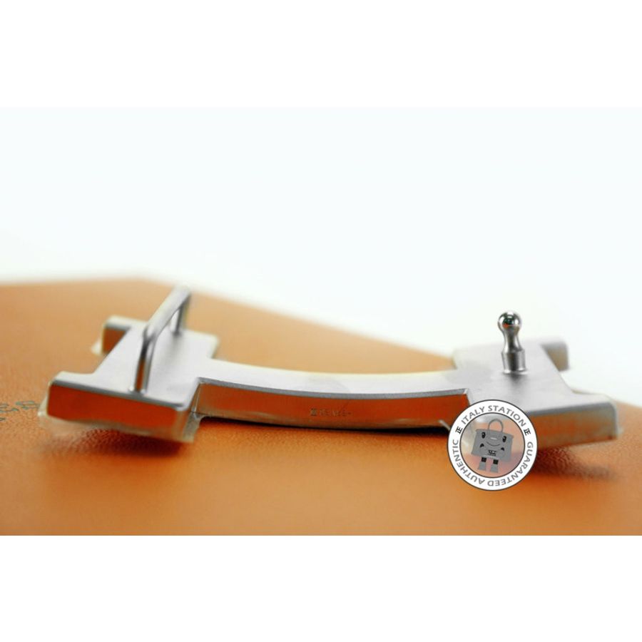 Hermes Constance H Silver Metal Brushed Buckle Phw-2