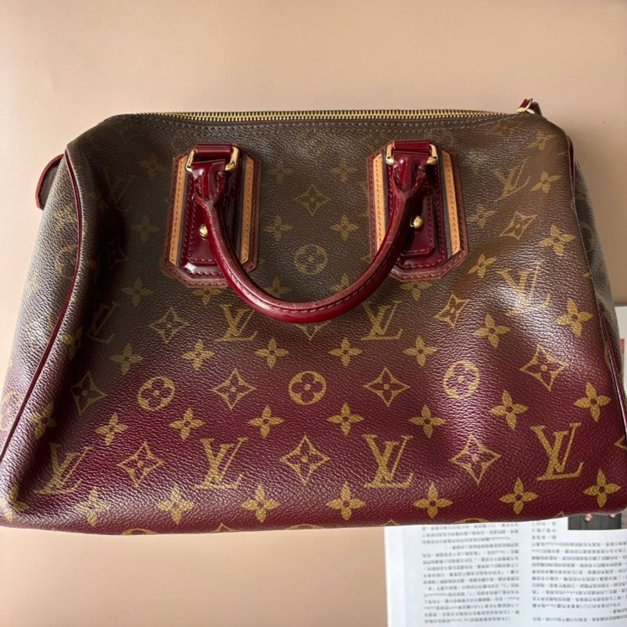 收藏品 ::LOUIS VUITTON:: LV 限量款漸層 Mirage Speedy 30-1