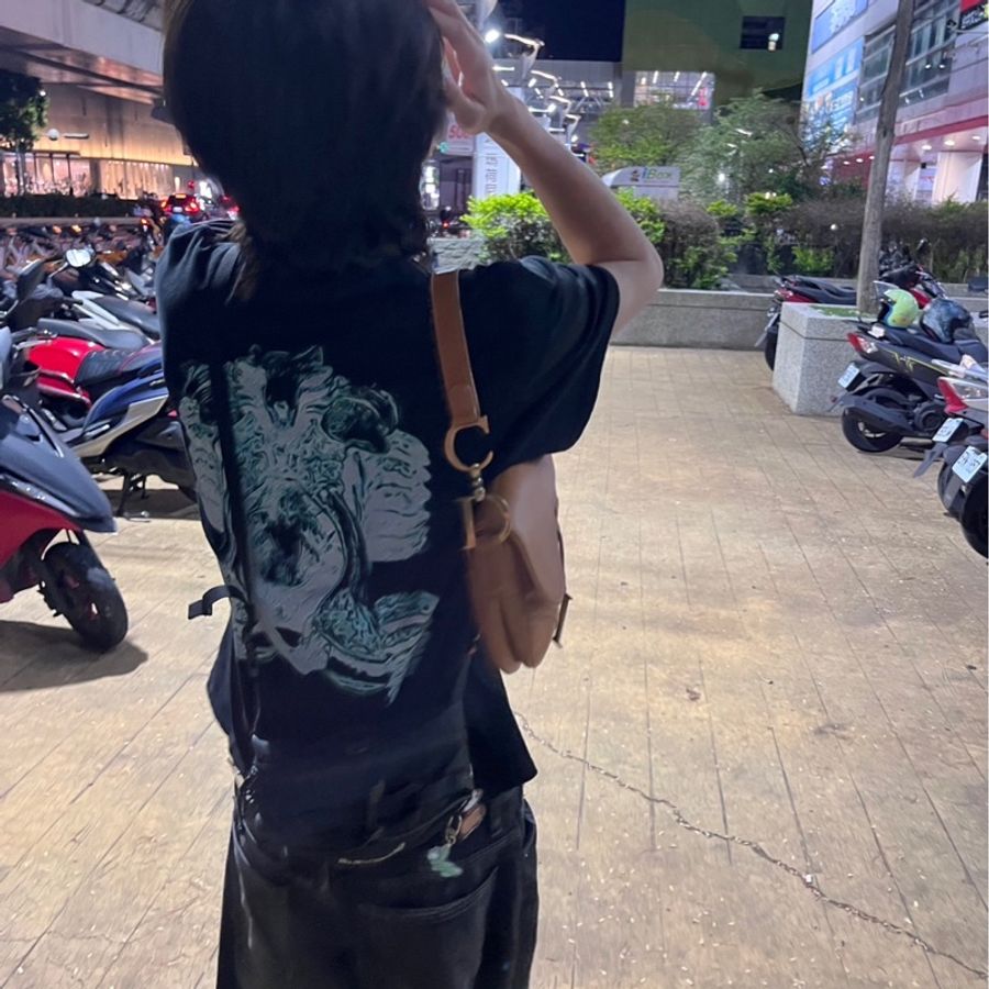 Dior 粒面小牛皮焦糖色馬鞍包-9