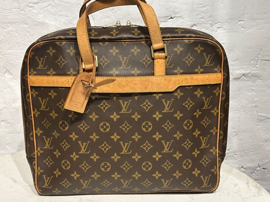 LOUIS VUITTON 2004 PORTE DOCUM商務包-6