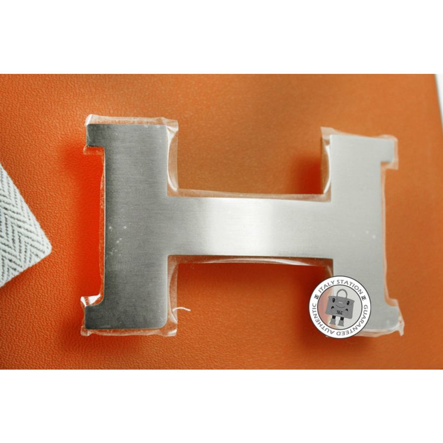 Hermes Constance H Silver Metal Brushed Buckle Phw-0
