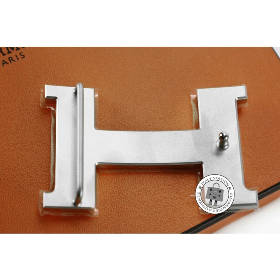 Hermes Constance H Silver Metal Brushed Buckle Phw-1
