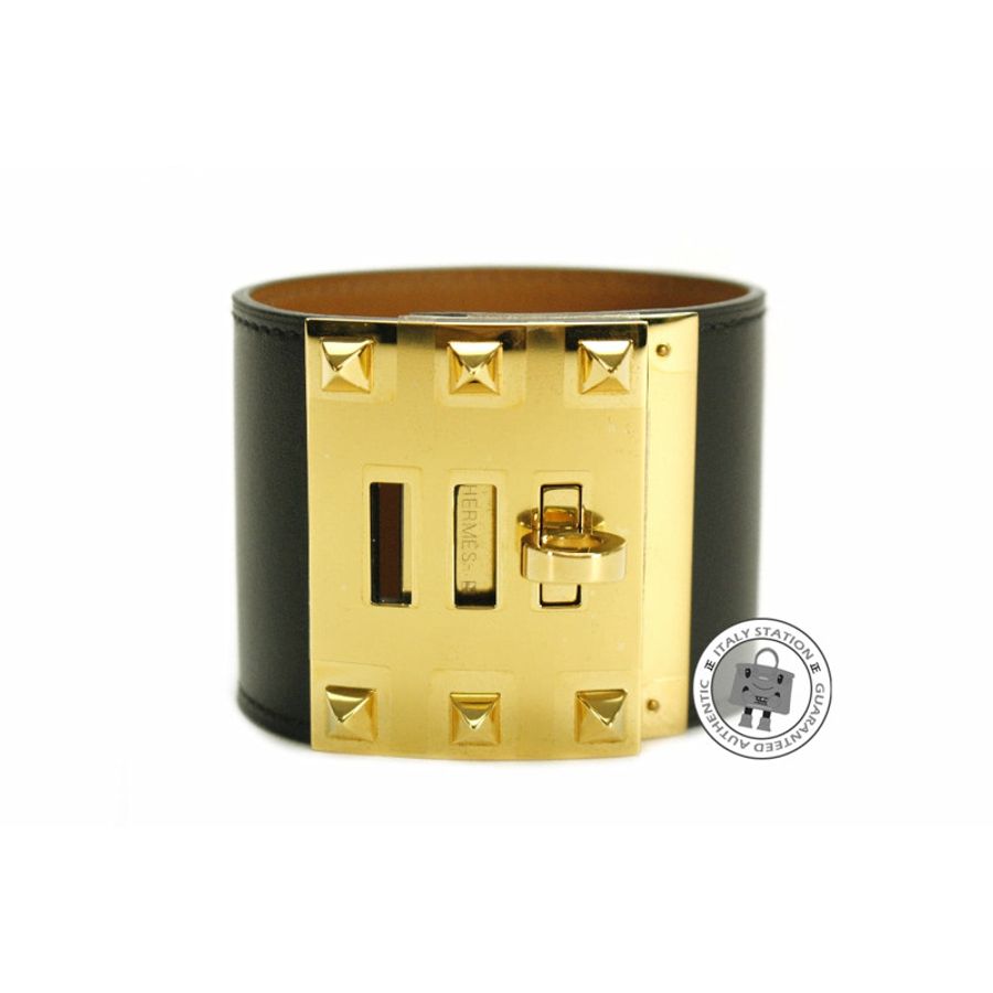 Hermes Extreme Black / CC89 Chamonix S Bracelet Ghw-0