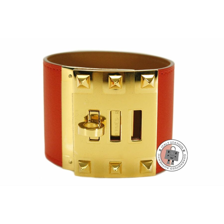 Hermes Extreme Capucine / CC9T Swift S Bracelet Ghw-0