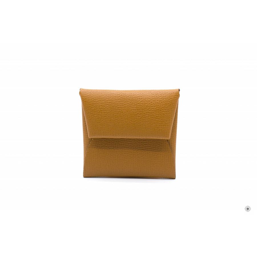 Hermes H041054 Bastia Gold / CK37 Epsom Coin Purse Phw-0