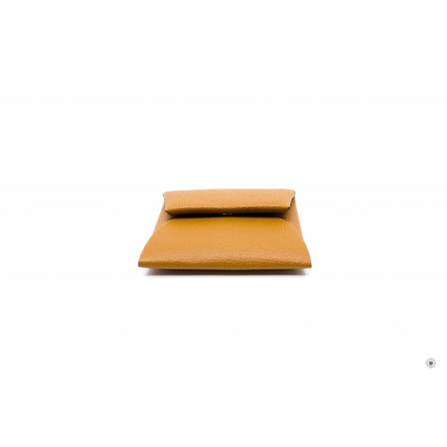 Hermes H041054 Bastia Gold / CK37 Epsom Coin Purse Phw-2