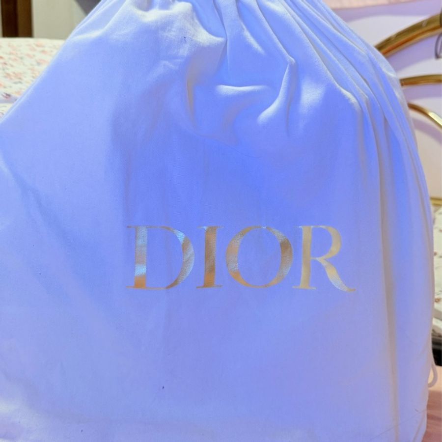DIOR BOOK TOTE 星座奶油白輕便袋 中號-17