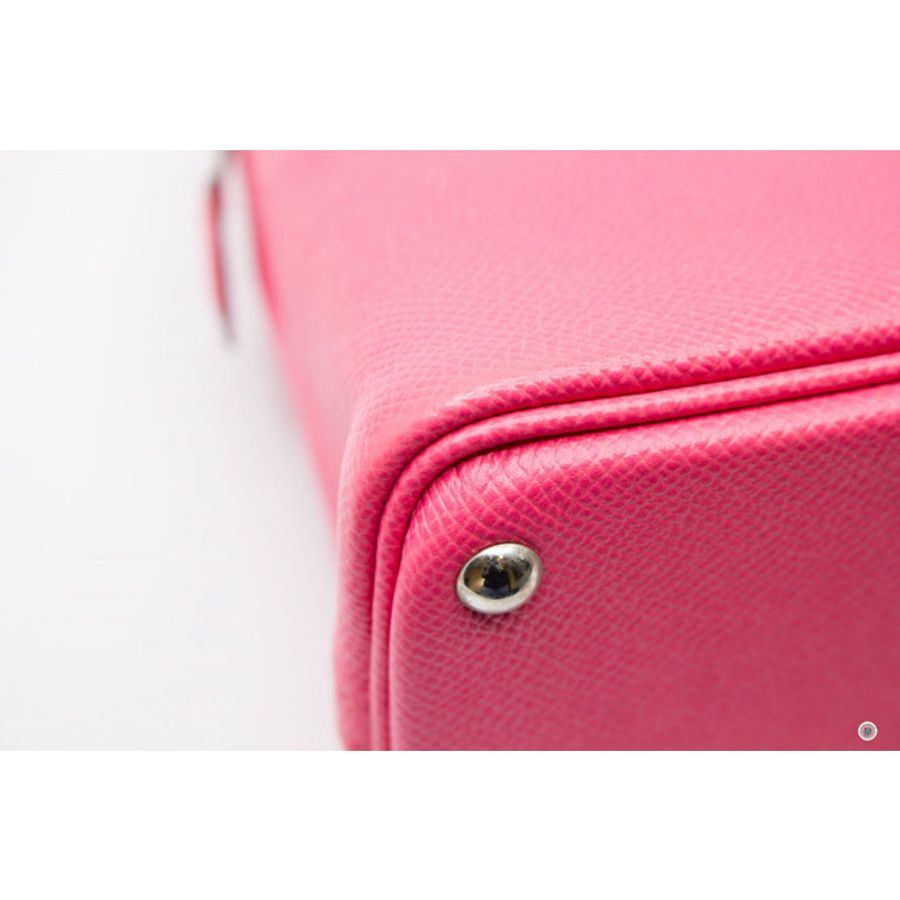 Hermes H041693 Bolide Rose Azalee / CK8W Epsom 27 Shoulder Bags Phw-4