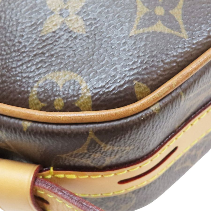 棕色 原花 PVC塗層帆布 單肩包 M52294-8