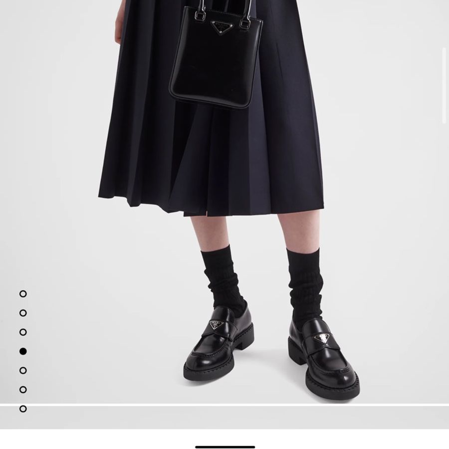 Prada 樂福鞋,全新未穿,好搭配的單品,尺寸39,38寬腳板可以-5