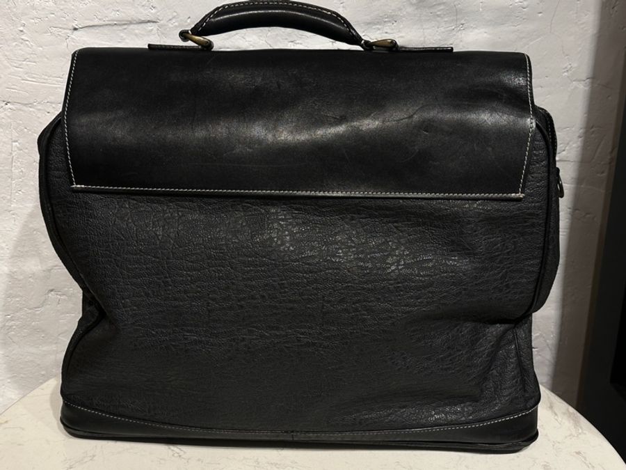 Dior Vintage古董款黑色行李袋兩用包-2