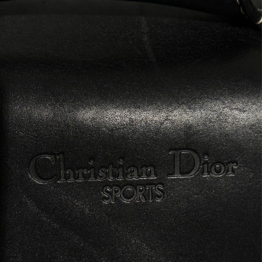 Dior Vintage古董款黑色行李袋兩用包-4