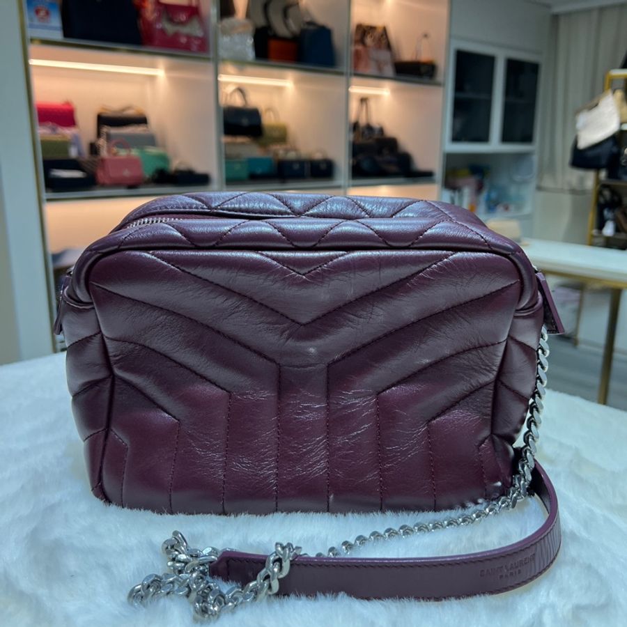 ysl 聖羅蘭 Lou Lou shoulder bag 鍊條包 相機包 X770-1