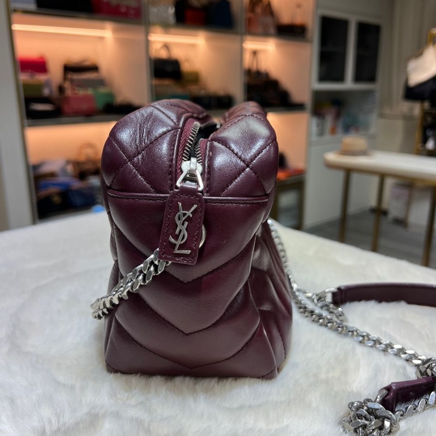 ysl 聖羅蘭 Lou Lou shoulder bag 鍊條包 相機包 X770-2