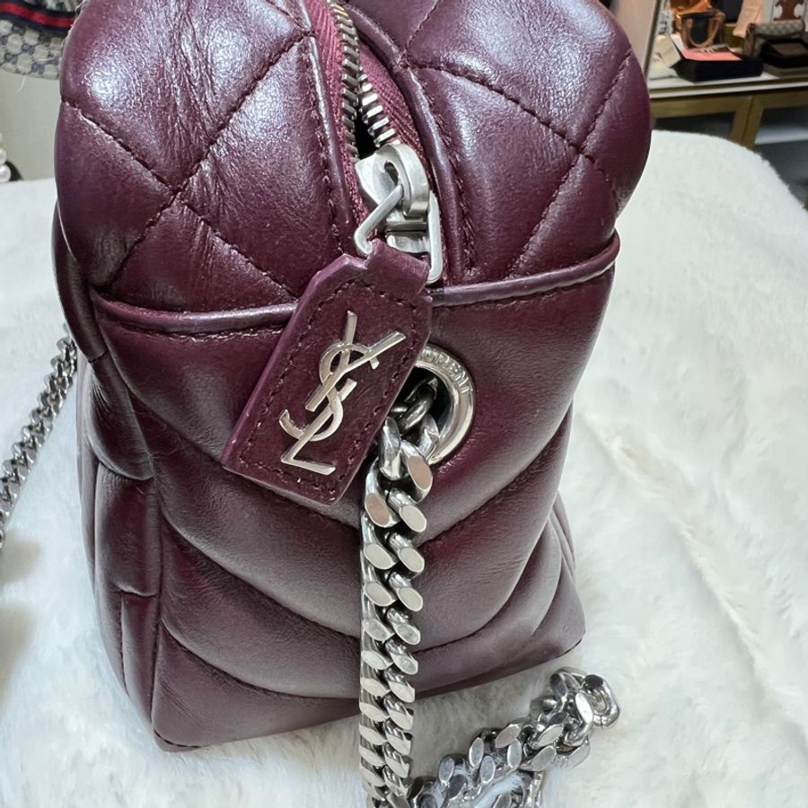 ysl 聖羅蘭 Lou Lou shoulder bag 鍊條包 相機包 X770-6