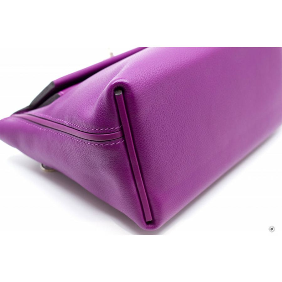 Hermes H082153 24/24 Mini Anemone/anemone Taurillon Clemence Shoulder Bags Phw-4