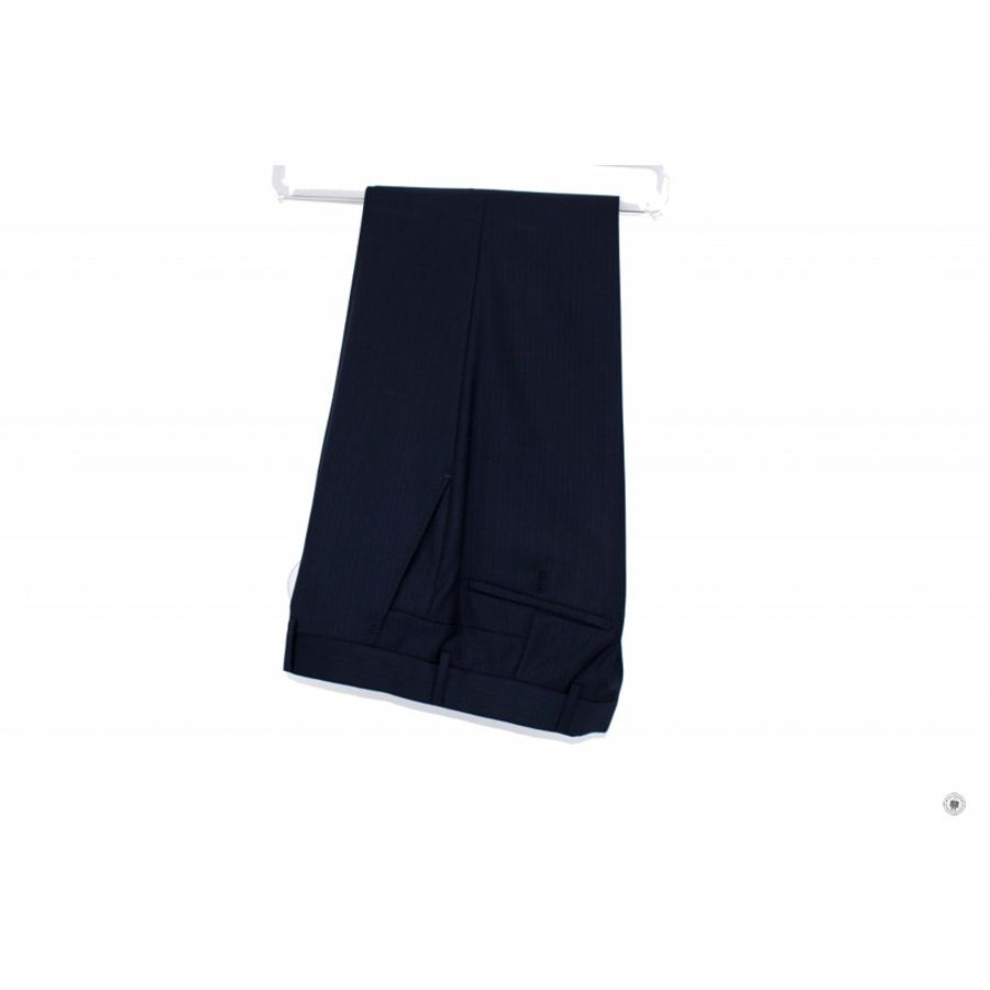 Hermes H744530H9 Decouple 2 Boutons Rayres Armurees Marine 46 Suits-2