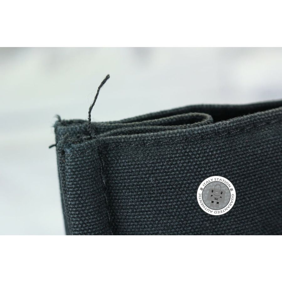 Hermes Herline Black Canvas Small Tote Bag Phw-3