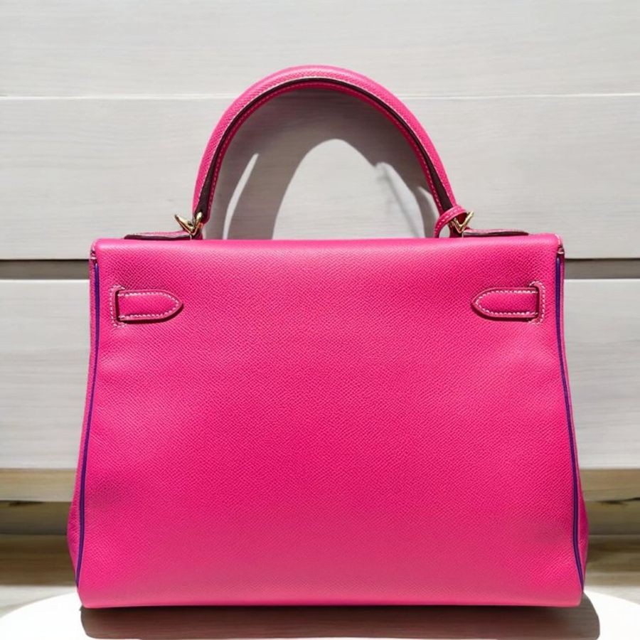 HERMES Epsom牛皮 KELLY 32CM金釦 雙色-2
