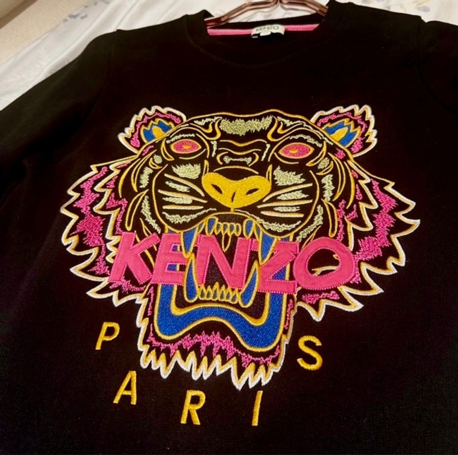 Kenzo 老虎頭 經典刺繡 衛衣-4