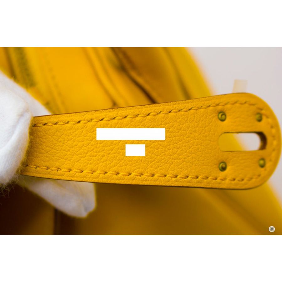Hermes Lindy 30 Amber Jaune / CK9D  Evercolor 30 Shoulder Bags Phw-9